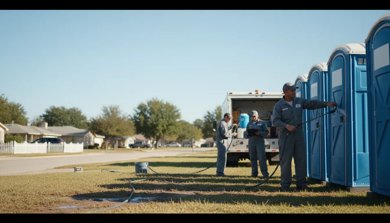 Long-Term Portable Toilet Rental in North Little Rock, AR near me